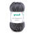 SALE Strickgarn Lisa Jeans, 100% Polyacryl, Oeko-Tex Standard, 50g, 133m, Farbe 08, schiefergrau meliert - Schiefergrau