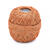 SALE H�kel- und Strickgarn Glitter uni, 90,5 % Viskose und 9,5 % Polyester, 25g, 110m, Farbe 8221, Kupfer - Kupfer