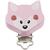 SALE Schnulli-Ketten-Clip Fuchs, 37x11,5mm, Ros�, 1 Stk. - Clip Fuchs Ros�