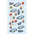 NEU SOFTY 3-D Sticker / Aufkleber, Polizei, 1 Bogen