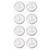 NEU Sticker Einladung Kommunion, Schiff silber, Beutel mit 8 St�ck