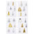 NEU Sticker Adventszahlen 1-24, verschiedene Weihnachtsb�ume
