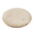 NEU Miniatur Teppich rund, beige, f�r Wichtel / Geldgeschenke, ca. 12 cm