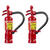 NEU Miniatur Feuerl�scher f�r Wichtel / Geldgeschenke, ca. 3,5 cm, 2 St�ck
