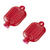 NEU Miniatur W�rmflasche rot f�r Wichtel / Geldgeschenke, ca. 2 cm, 2 St�ck