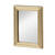 Miniatur Spiegel f�r Wichtel / Geldgeschenke, gold, ca. 3,9 x 5 cm