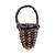 NEU Miniatur K�rbchen 1 St�ck, geflochten, ca. 1,5 x 3 cm