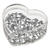 NEU Streu-Deko Diamantoptik, Herz Gr��e 8 mm, Box mit 160 St�ck