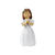 Kommunion/Konfirmation Figur M�dchen, 8,5 cm hoch