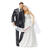 NEU Hochzeitspaar mit Just-Married-Sch�rpe, Gr��e ca. 13,5 x 7 cm