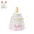 SALE Hobbyfun Mini Baby-Girl Torte, Rosa, ca. 4,5 cm