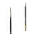 SALE K�nstlerpinsel f�r Acryl- / �lmalerei, Premium-Synthetikhaar, rund, langer Stiel, Gr. 2