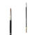 SALE K�nstlerpinsel f�r Acryl- / �lmalerei, Premium-Synthetikhaar, rund, langer Stiel, Gr. 6 - Gr. 6