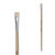 SALE Schulpinsel / Borstenpinsel f�r Acryl- / �lmalerei, flach, langer Stiel, Gr. 8 - Gr. 8