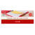 NEU Trennstreifen aus Karton, 10,5x24cm, 100 St�ck, rot - Rot