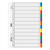 NEU Ringbuch-Register FACT!plus DIN A4, aus Karton 12-teilig - Wei�, 12-teilig