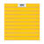 NEU Krepp-Papier farbfest, 50 x 250 cm, 32 g/qm, 10 Rollen, Sonnengelb - Sonnengelb