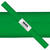 NEU Krepp-Papier farbfest, 50 x 250 cm, 32 g/qm, 1 Rolle, Mittelgr�n - Mittelgr�n