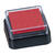 NEU Stempelkissen Mini, 3 x 3 cm, auf �l/Wasser-Basis, Rot - Rot