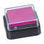 NEU Stempelkissen Mini, 3 x 3 cm, auf �l/Wasser-Basis, Pink - Pink