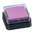 NEU Stempelkissen Mini, 3 x 3 cm, auf �l/Wasser-Basis, Violett - Violett