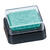 NEU Stempelkissen Mini, 3 x 3 cm, auf �l/Wasser-Basis, T�rkis - T�rkis