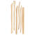 NEU Modellierh�lzer Sortiment zum T�pfern und Modellieren, L�nge ca. 20cm, 6-teilig
