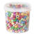 NEU Holzperlen-Eimer, KiGa / Schul-Gro�packung, Pastell, Gr��en ca. 6-25mm, 2,5 Liter