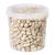 NEU Holzperlen-Eimer, KiGa / Schul-Gro�packung, Natur, Gr��en ca. 6-25mm, 2,5 Liter