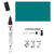 Kreul Glas & Porzellan Pen Classic / Deckend, Porzellanmalstift T�rkis, 2-4 mm - T�rkis, 2-4 mm