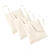 Sparpack Baumwolltasche / Wurfbeutel 34x40cm Natur 24 St.