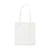 Baumwolltasche lange Tragegriffe, 38x42 cm, Wei�