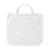 Baumwolltasche 38x42x10 cm, Seitenfalte, Wei�