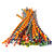 Pack Pfeifenputzer, 9mm x 50cm, 100St. Streifen Bild 3