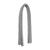 Chenilledraht / Pfeifenputzer / Biegepl�sch, 8mm x 50cm, 10 Stk., Grau