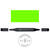 SALE Marabu Sketch Marker Graphix, Lichtgr�n - Lichtgr�n