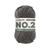 myboshi No. 2 veganes Strick- und H�kelgarn, 50g, Titangrau - Titangrau