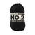 myboshi No. 2 veganes Strick- und H�kelgarn, 50g, Schwarz - Schwarz