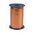 Kr�uselband Metallic, Breite 5 mm, 400 m auf der Spule, Kupfer - Kupfer