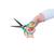 SALE Pelikan Griffix Schulschere, Rechtsh�ndermodell Spitz, 15cm, Neon Fresh Blue Bild 3