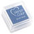 SALE Stempelkissen Versacolor, 2,5x2,5cm, blau - Blau