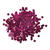 Rayher Pailletten gew�lbt, waschbar, 6mm �, 4000 St�ck, rotlila Bild 2