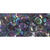 Rayher Pailletten gew�lbt, waschbar, 6mm �, 4000 St�ck, irisierend schwarz Bild 3