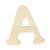 Rayher Holz-Buchstaben, 4 cm, A