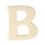 Rayher Holz-Buchstaben, 4 cm, B - B