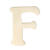 Rayher Holz-Buchstaben, 4 cm, F - F