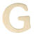 Rayher Holz-Buchstaben, 4 cm, G - G