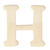 Rayher Holz-Buchstaben, 4 cm, H - H
