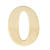 Rayher Holz-Zahlen, 4 cm, 0 - 0