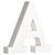 Rayher MDF Buchstabe A, FSC, ca. 11x11x2 cm